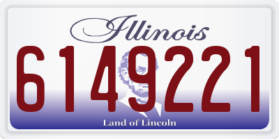 IL license plate 6149221