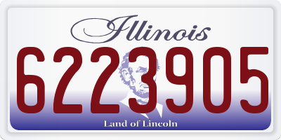 IL license plate 6223905