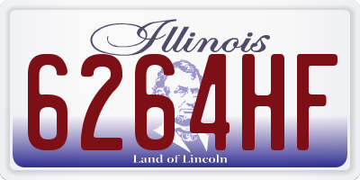 IL license plate 6264HF