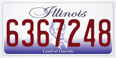 IL license plate 6367248