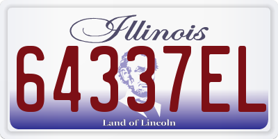 IL license plate 64337EL