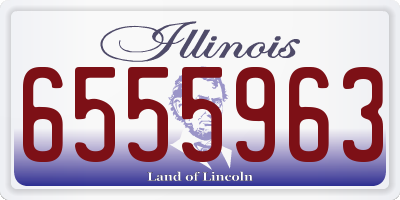 IL license plate 6555963