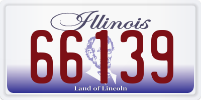 IL license plate 66139
