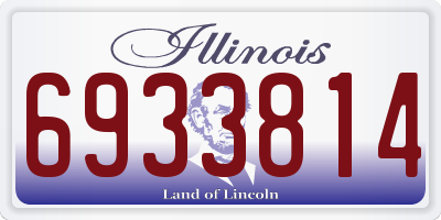 IL license plate 6933814