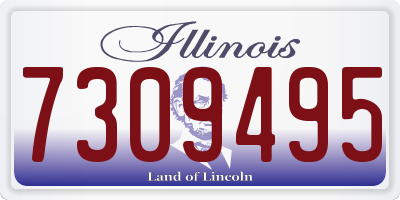 IL license plate 7309495