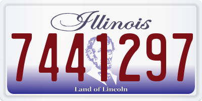 IL license plate 7441297