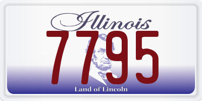 IL license plate 7795