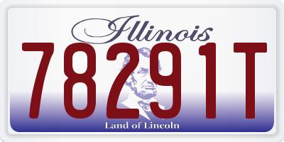 IL license plate 78291T