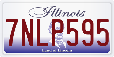 IL license plate 7NLP595