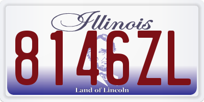 IL license plate 8146ZL