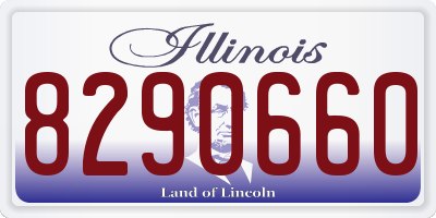 IL license plate 8290660