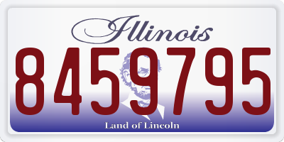 IL license plate 8459795