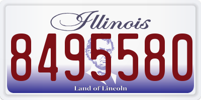 IL license plate 8495580