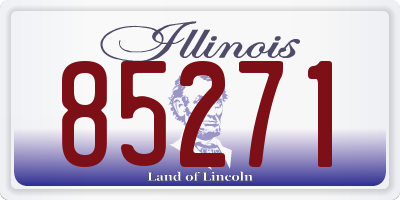 IL license plate 85271