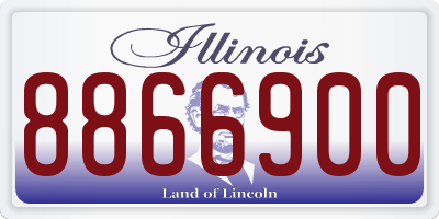 IL license plate 8866900