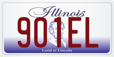 IL license plate 901EL