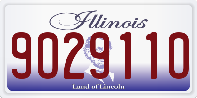 IL license plate 9029110