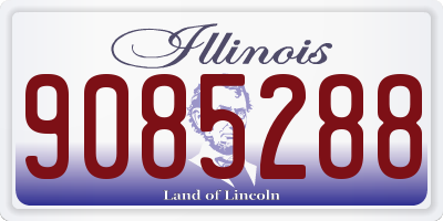 IL license plate 9085288