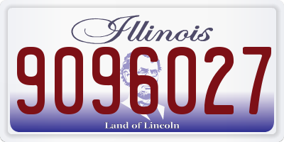 IL license plate 9096027