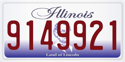 IL license plate 9149921