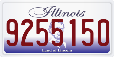 IL license plate 9255150