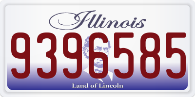 IL license plate 9396585