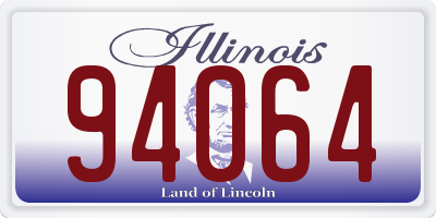 IL license plate 94064