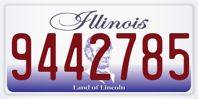 IL license plate 9442785