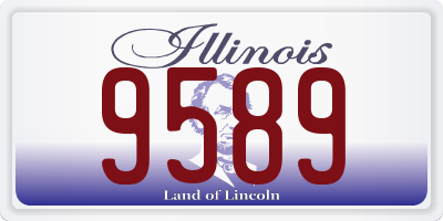 IL license plate 9589