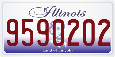 IL license plate 9590202