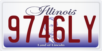 IL license plate 9746LY