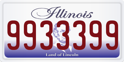 IL license plate 9933399