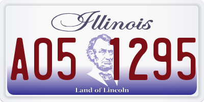 IL license plate A051295