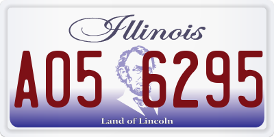 IL license plate A056295