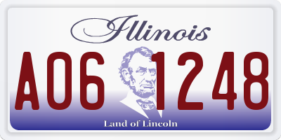 IL license plate A061248