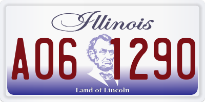 IL license plate A061290
