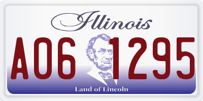IL license plate A061295