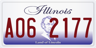 IL license plate A062177