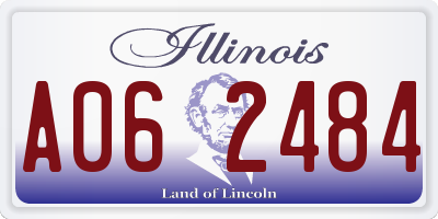 IL license plate A062484