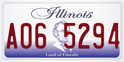 IL license plate A065294
