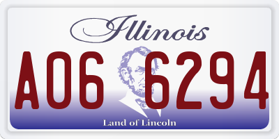 IL license plate A066294