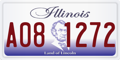 IL license plate A081272
