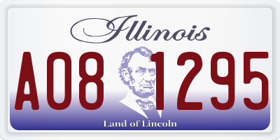 IL license plate A081295
