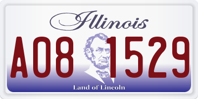IL license plate A081529