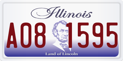 IL license plate A081595