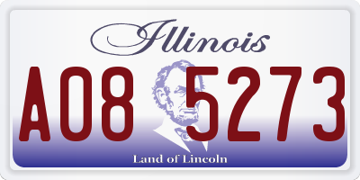 IL license plate A085273