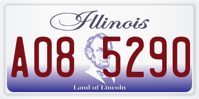 IL license plate A085290