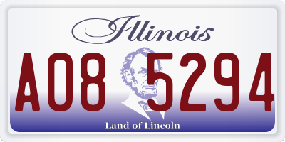 IL license plate A085294