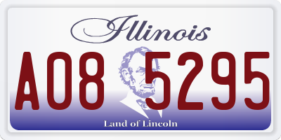 IL license plate A085295