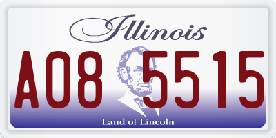 IL license plate A085515